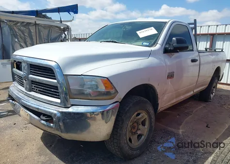 2012 Dodge Ram 2500 St из США, поврежденный, VIN 3C6LD5ATXCG284512